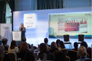 Sarah Boyd, Lothian Buses at Women in Bus and Coach Summit 2024