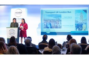 Bobbie Enright and Samantha Teggart, Transport UK London Bus keynote speech