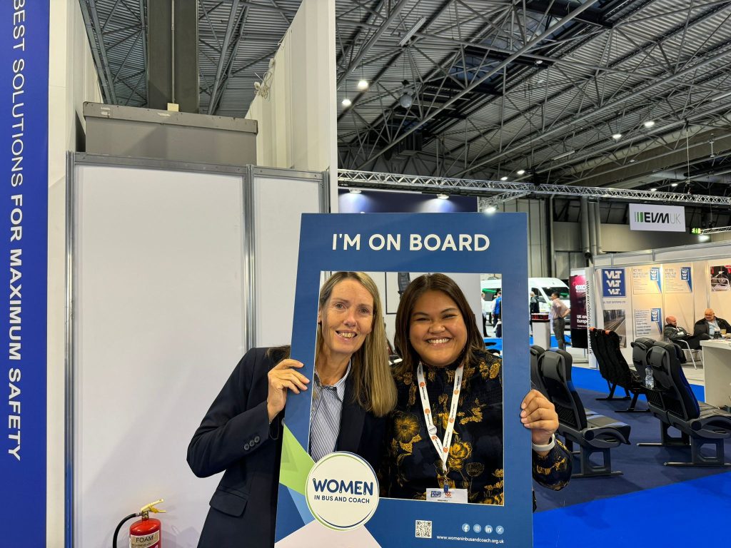 Maria Maca TfL, Louise Cheeseman at Eurobus Expo 2024