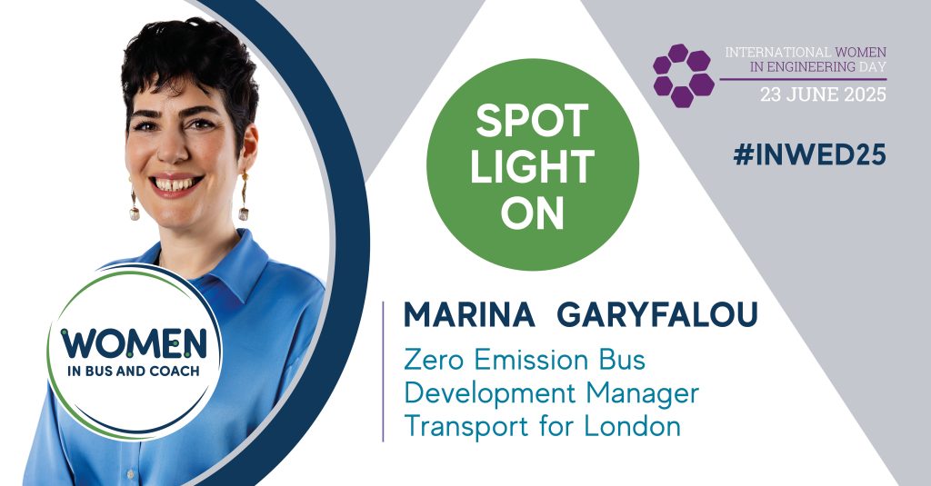Spotlight on Marina Garyfalou, Zero Emission Bus Development Manager, Transport for London