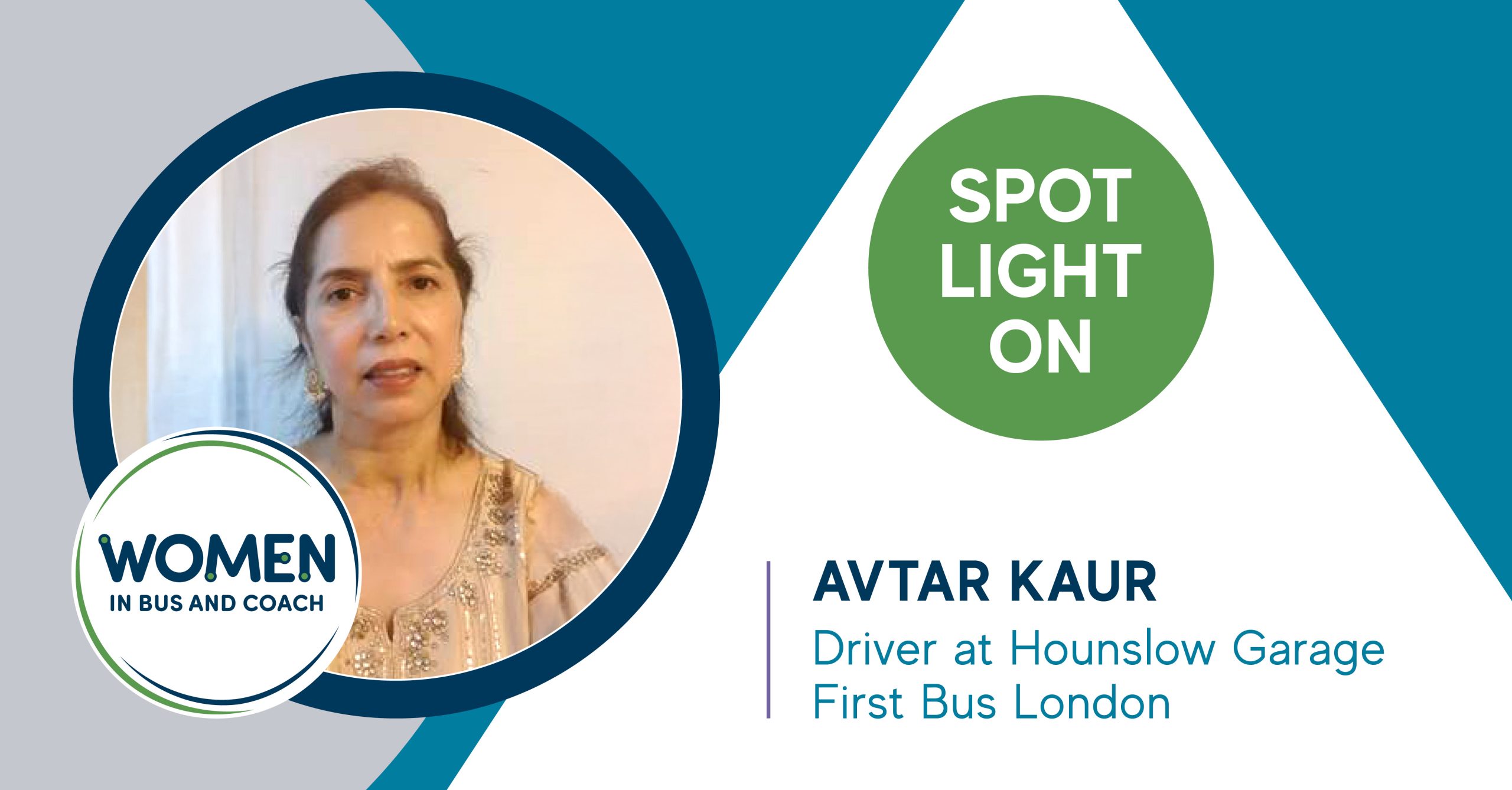 Spotlight Avtar Kaur, Bus Driver at First Bus