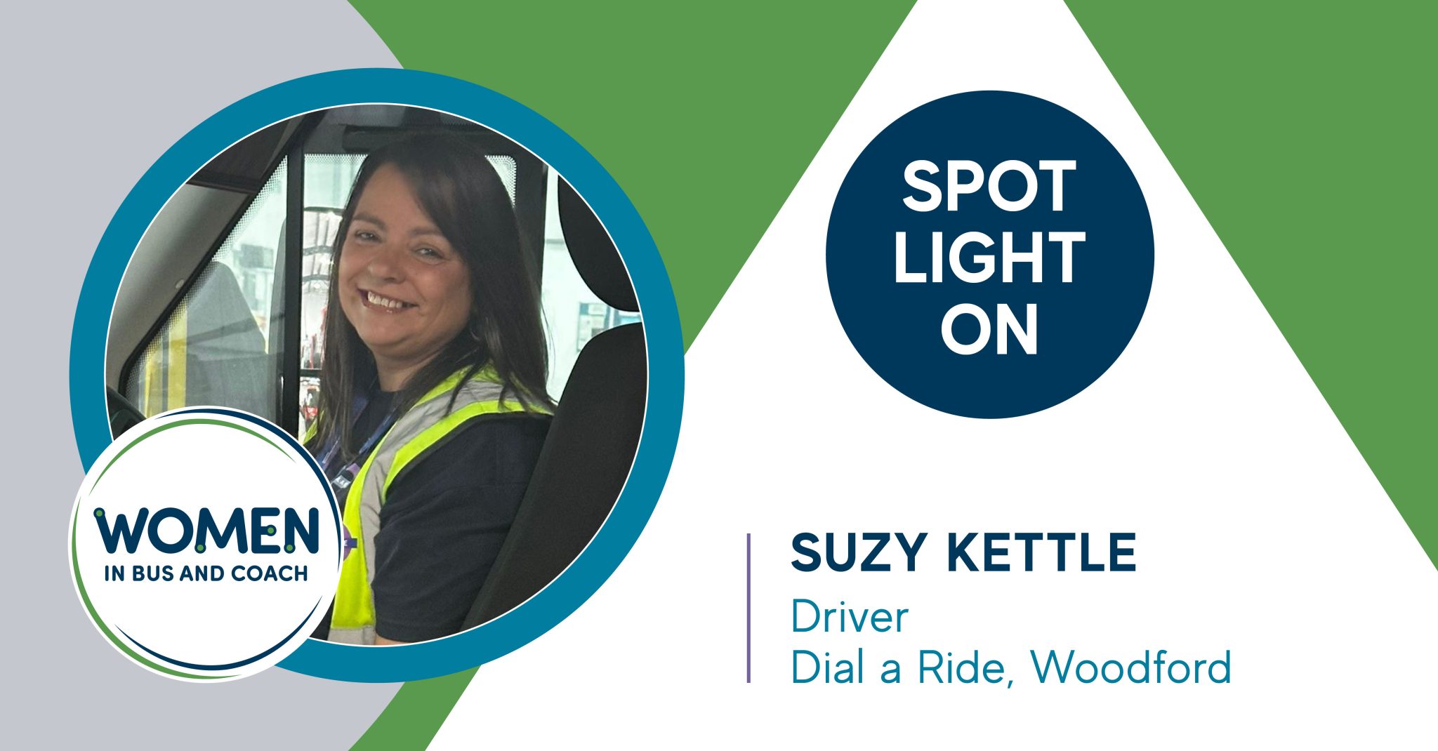 Spotlight On Suzy Kettle, Driver, Dial-a-Ride Woodford TfL - Women in ...