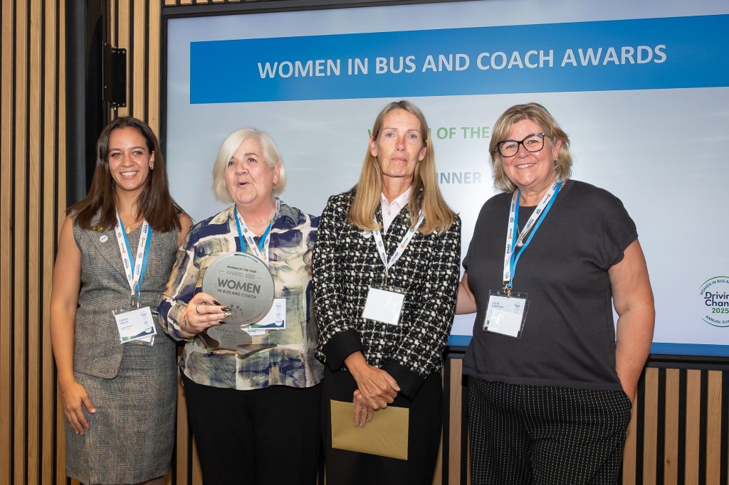 Woman of the Year Award 2025 Michele Elliot, First Bus