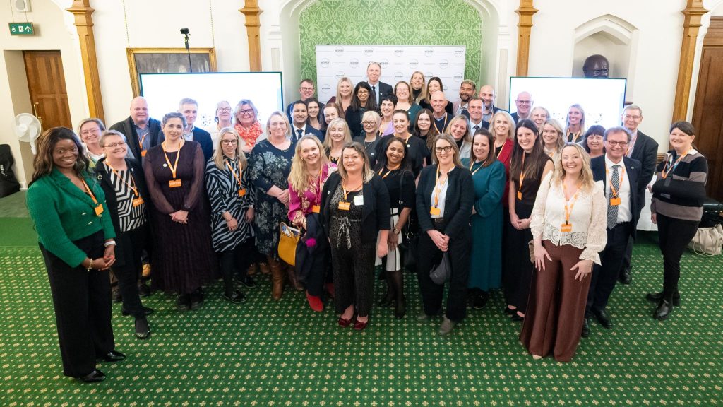 WiBC APPG parliamentary reception group photo