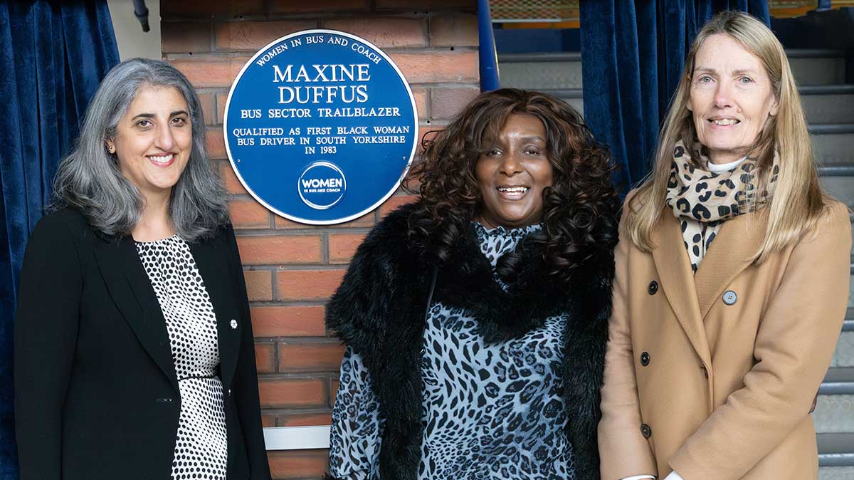 Maxine Duffus Blue Plaque unveiling