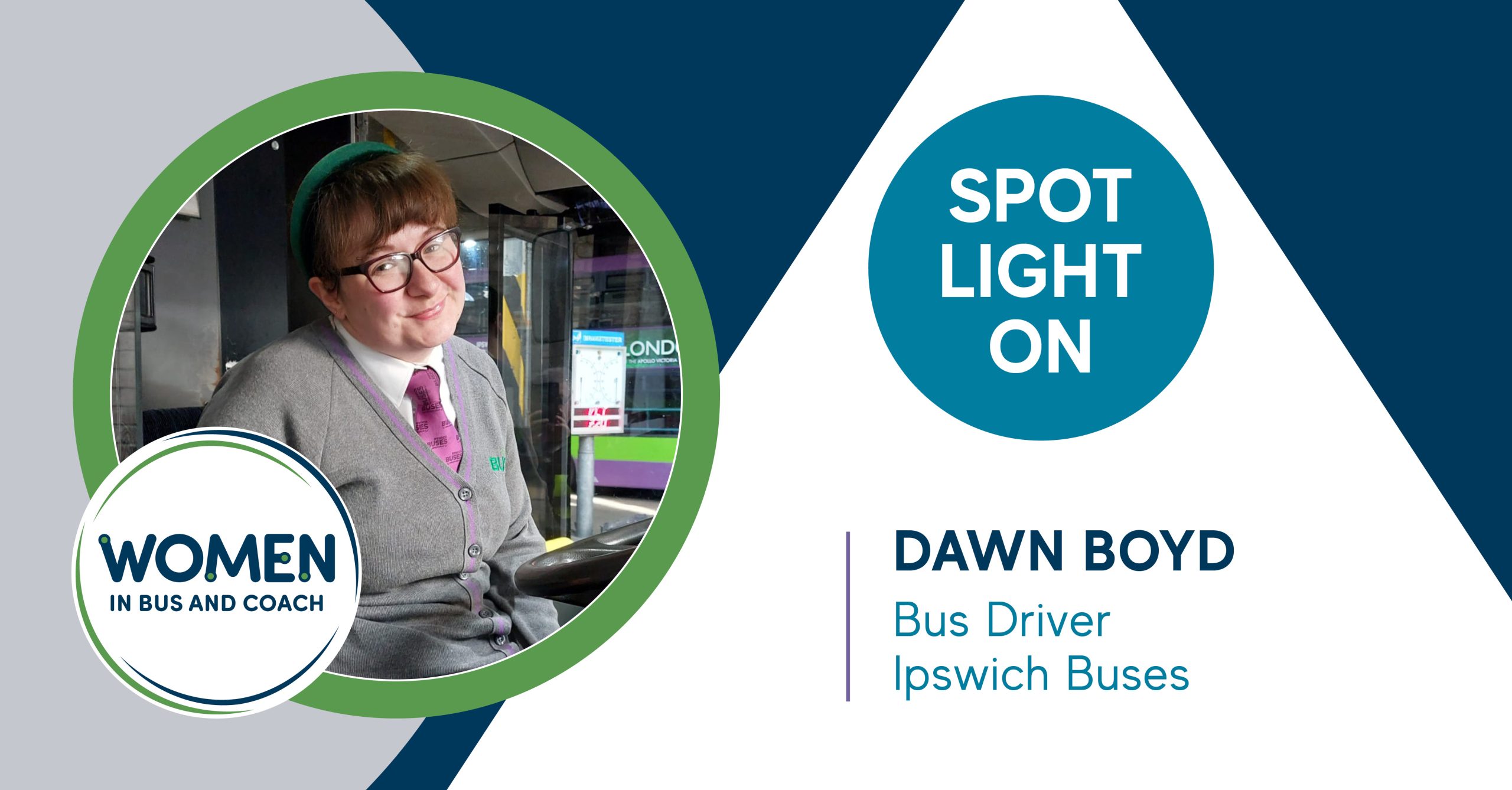 Spotlight On Dawn Boyd, Bus Driver, Ipswich Buses