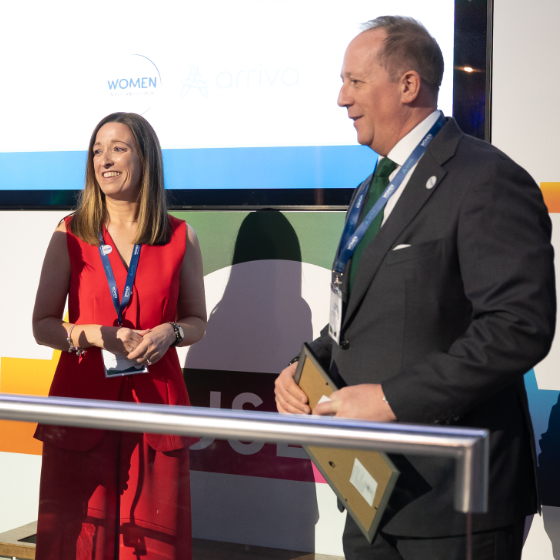 Richard Tuffit OBE Women in Bus and Coach Ambassador