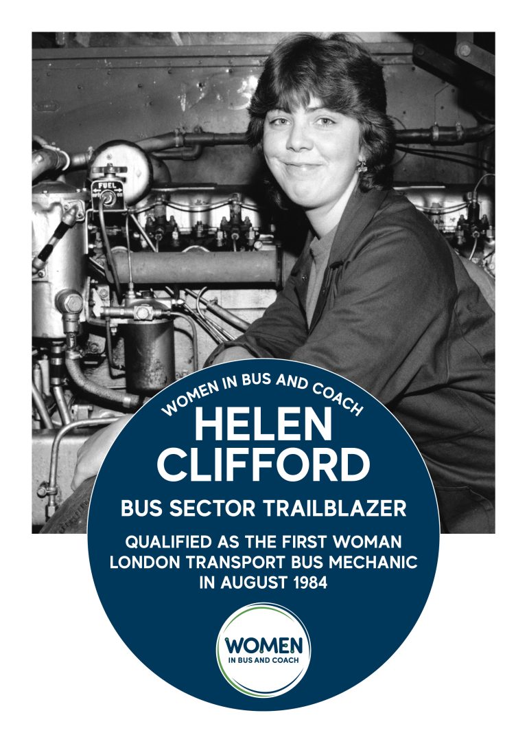 Helen Clifford Women in Bus and Coach Blue Plaque
