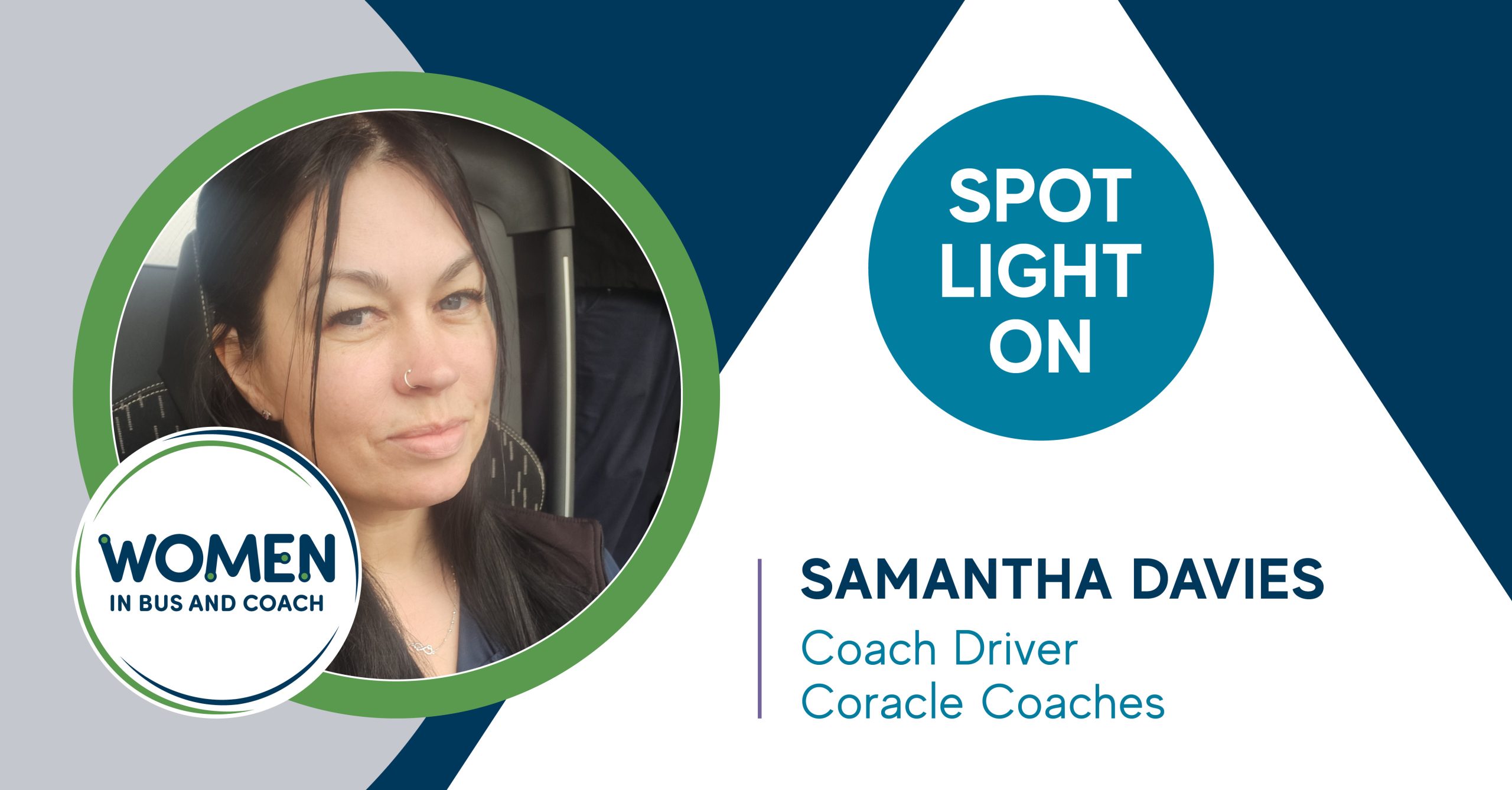 Spotlight On Samantha Davies, Coach Driver, Coracle Coaches