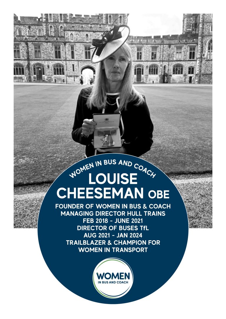 Louise Cheeseman OBE Women in Bus and Coach Blue Plaque